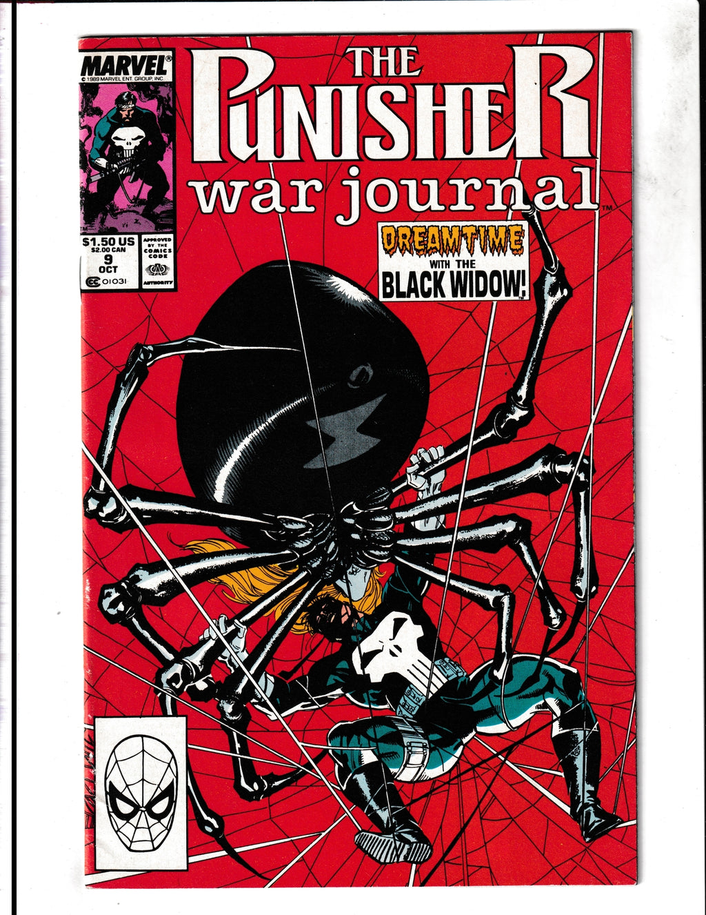 Punisher: War Journal #9 (1989) Marvel Comics