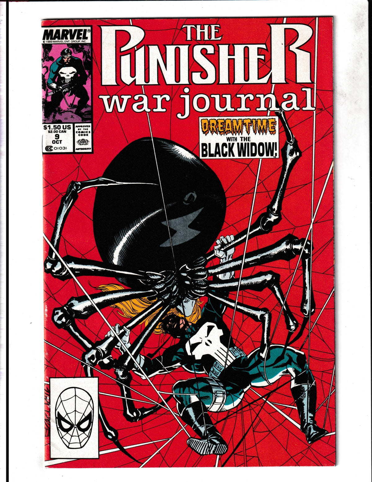 Punisher: War Journal #9 (1989) Marvel Comics