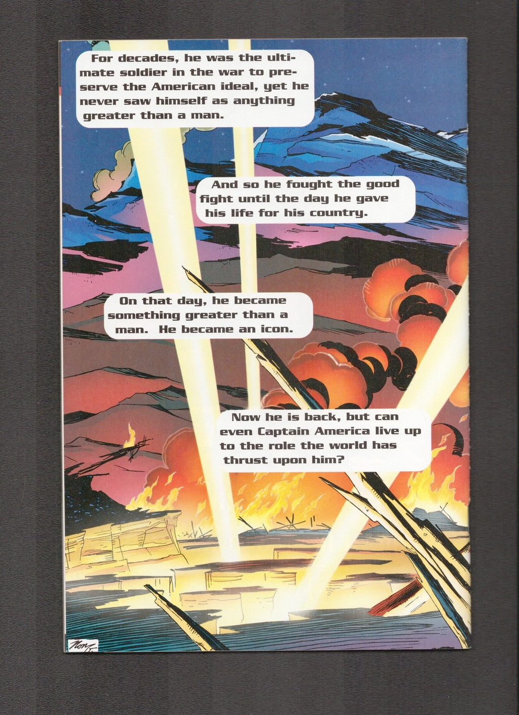 Captain America #1 (1998) Ron Garney Marvel Comics