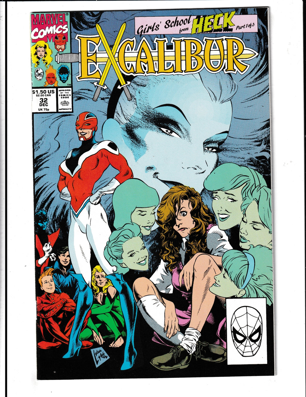 Excalibur #32 (1990) HIGH GRADE Marvel Comics
