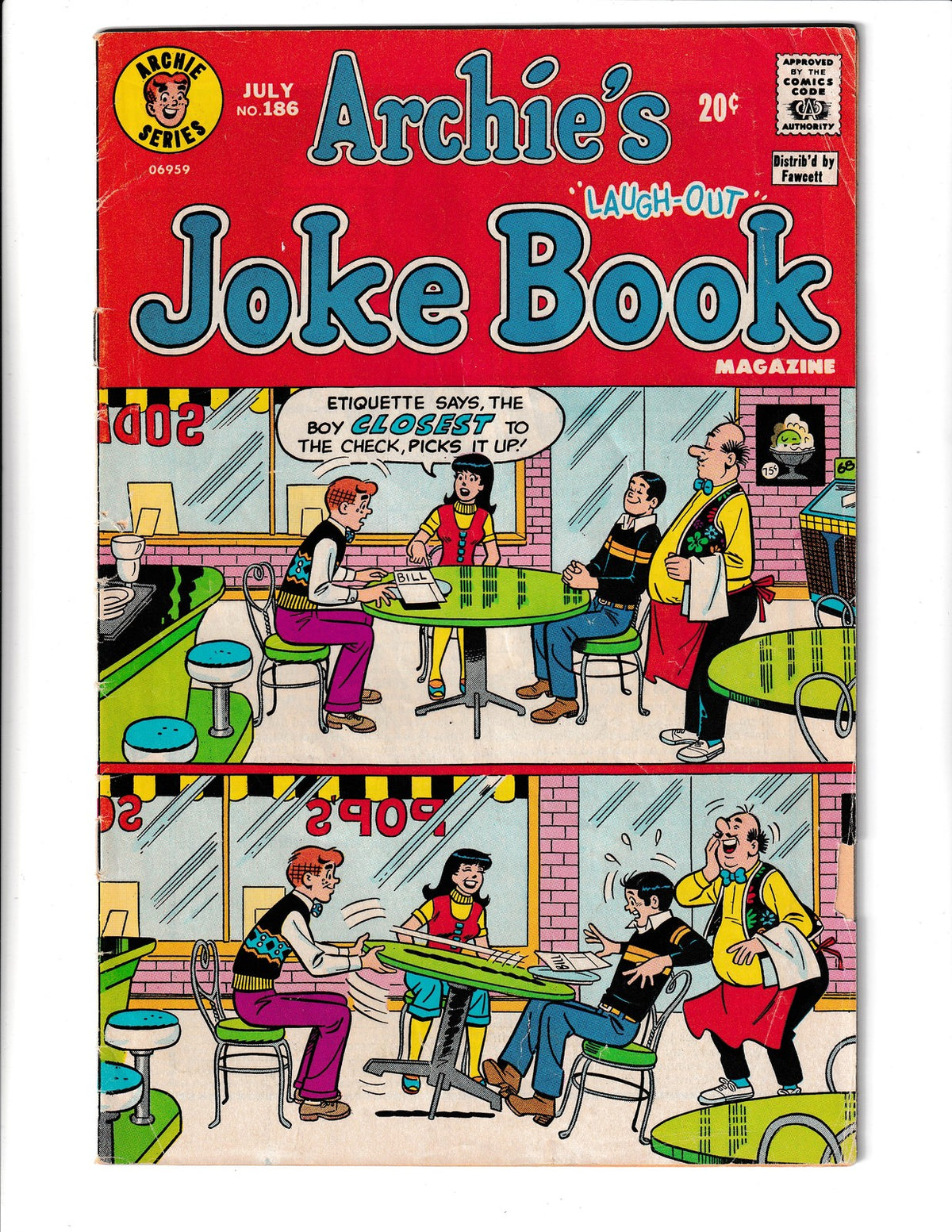Archie's Joke Book #186 (1973) Archie Comics