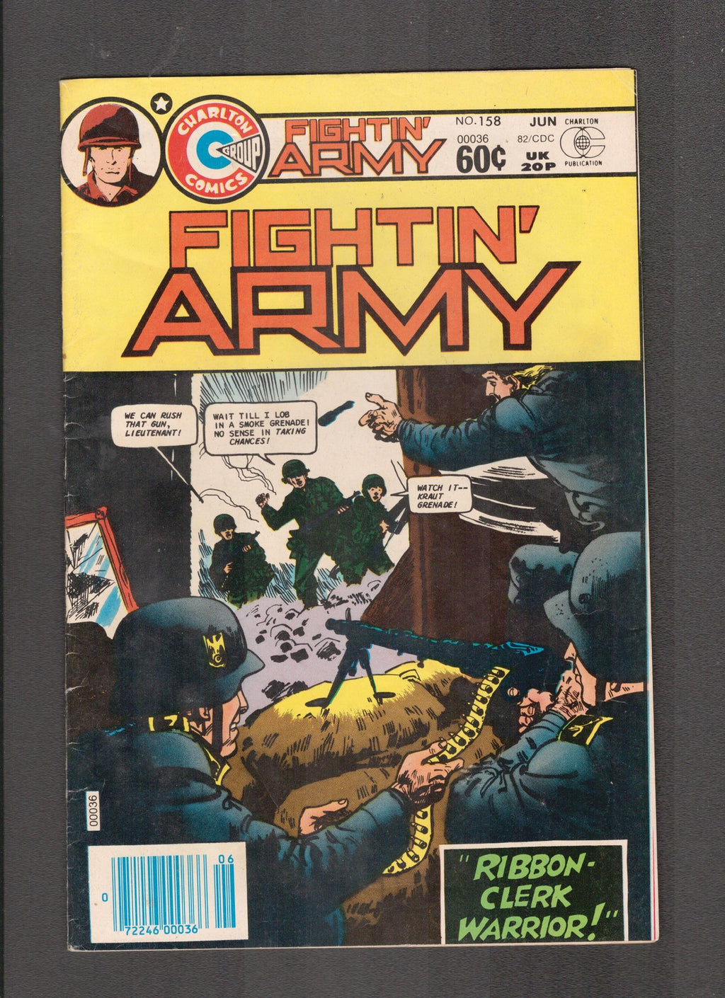 Fightin' Army #158 (1981) Charlton Comics