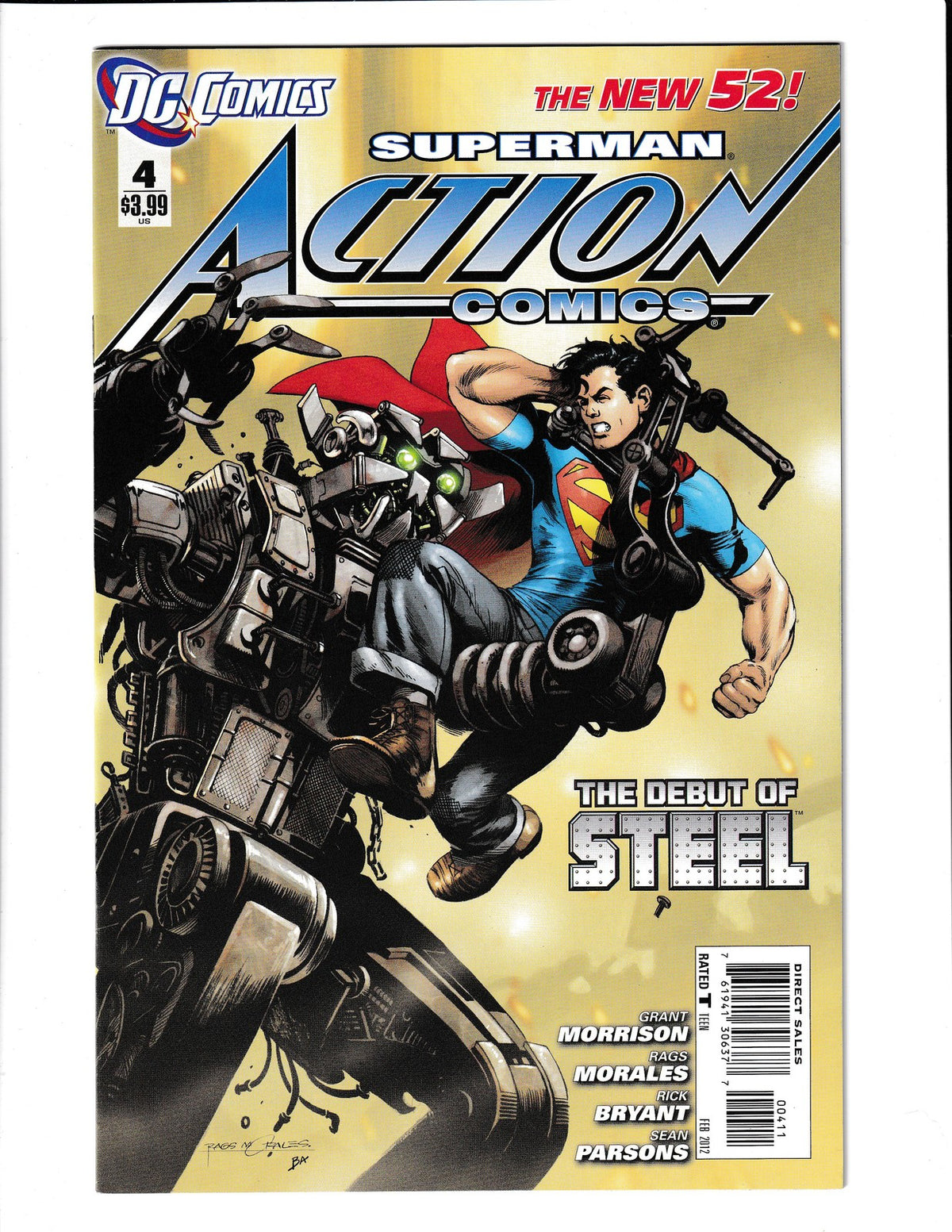 Action Comics #4 (2012) DC Comics SKU:3397