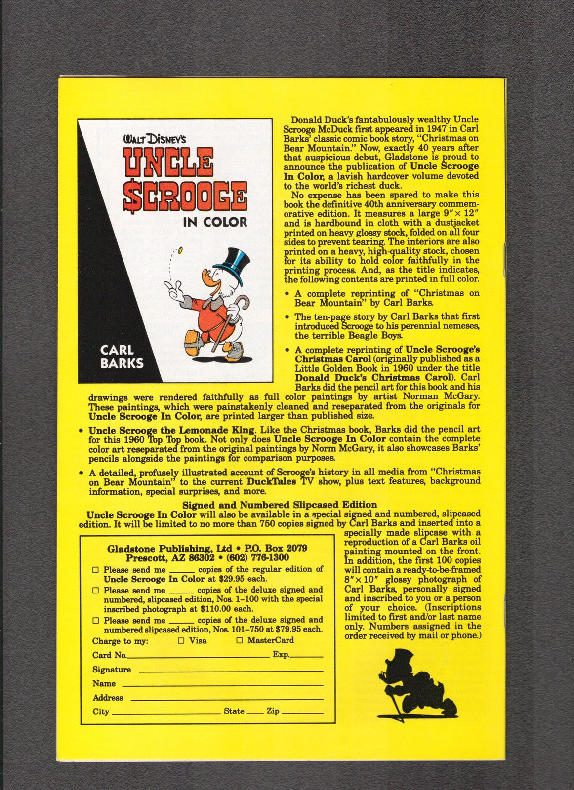 Donald Duck #262 (1988) Walt Disney Gladstone Comics