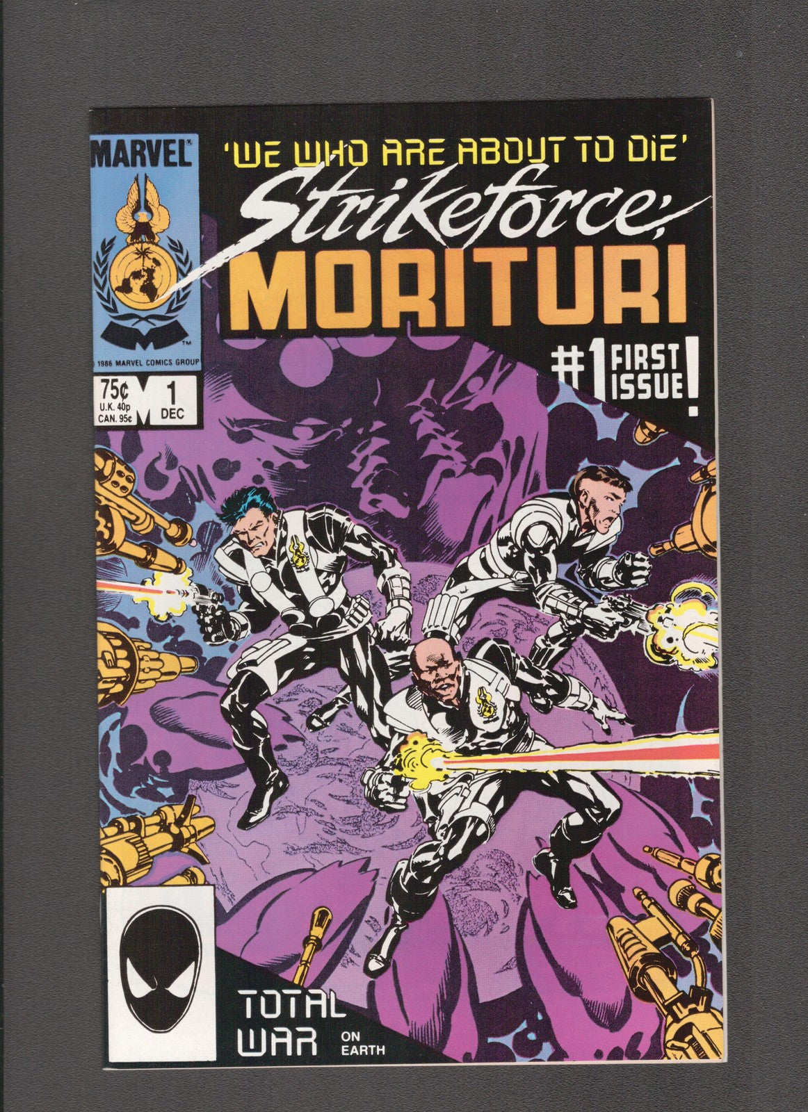 Strikeforce: Morituri #4 (1986) Brent Anderson Marvel Comics
