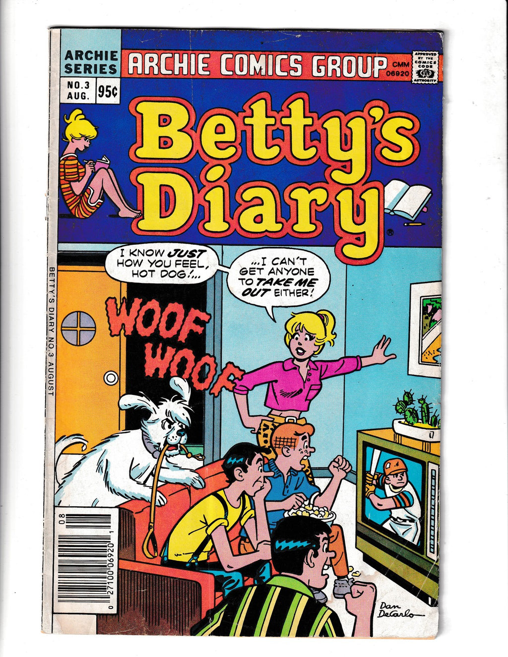 Betty's Diary #3 (1986) Archie Comics