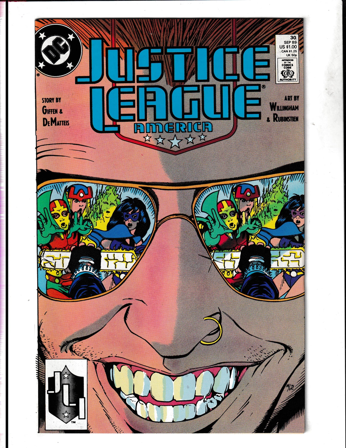 Justice League America #30 (1989) DC Comics