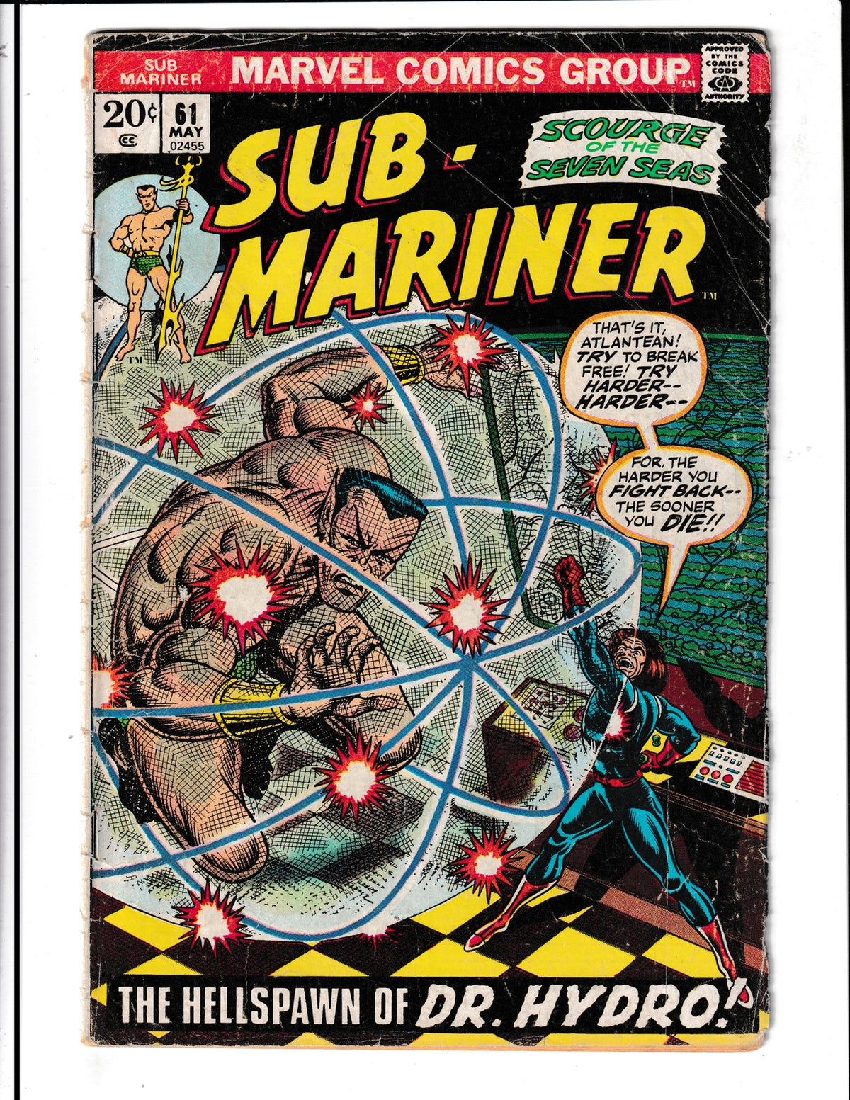 Sub-Mariner #61 (1973) Marvel Comics