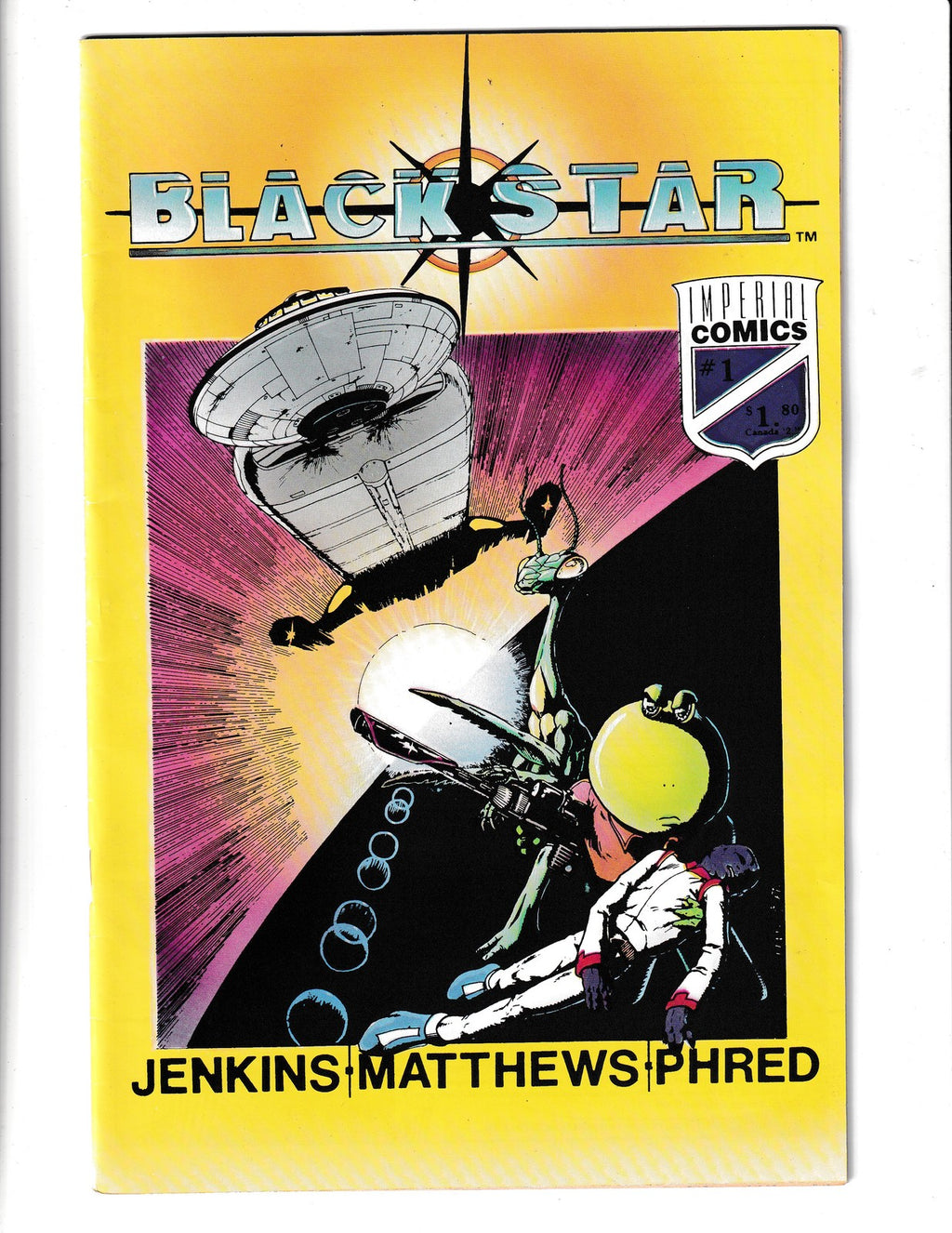 Blackstar #1 (1987) Imperial Comics