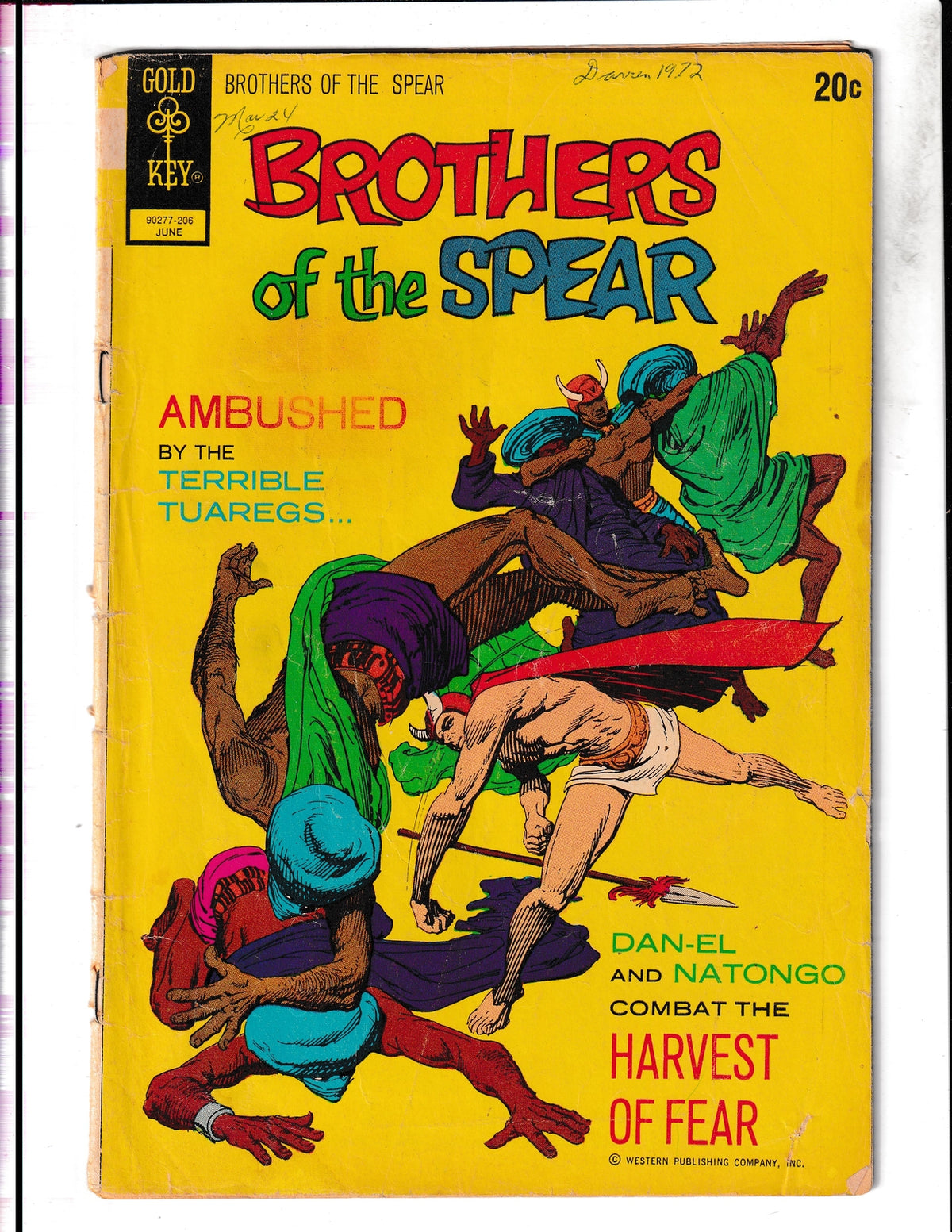 Brothers of the Spear #1 (1972) Gold Key Comics