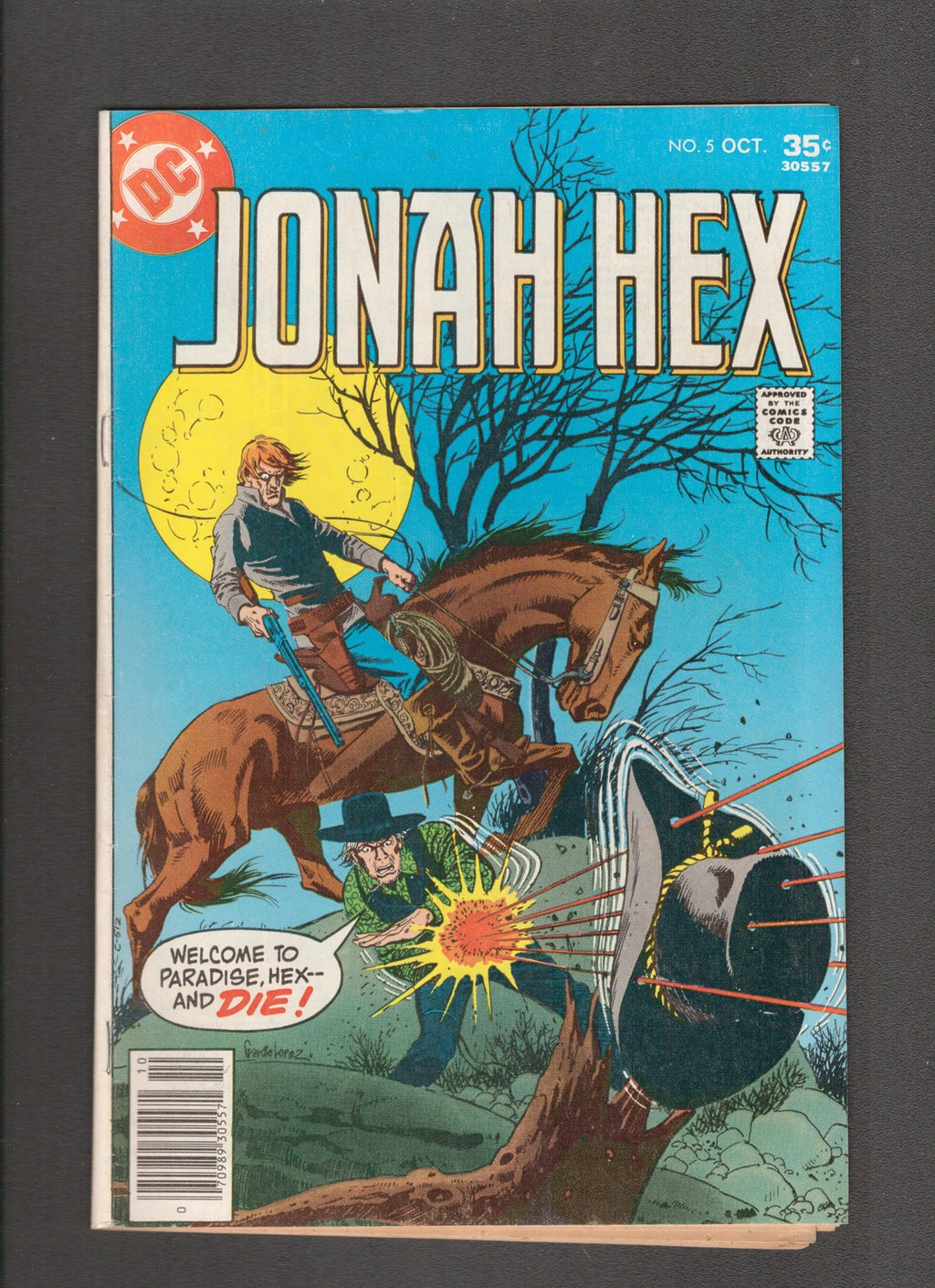 Jonah Hex #5 (1977) Jose Luis Garcia-Lopez DC Comics