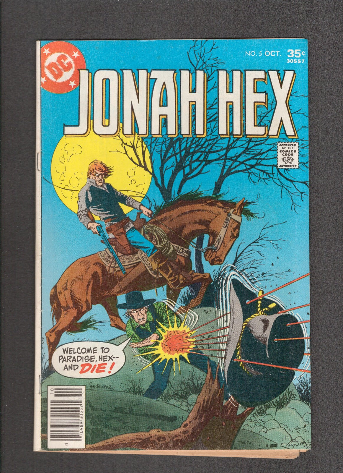 Jonah Hex #5 (1977) Jose Luis Garcia-Lopez DC Comics