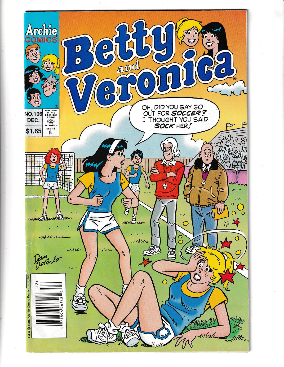 Betty and Veronica #106 (1996) Archie Comics SKU:3176