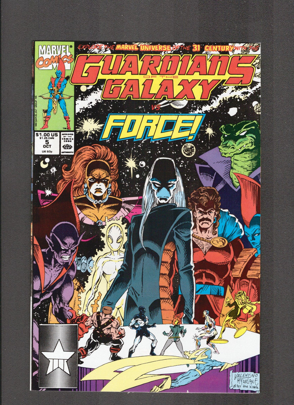 Guardians of the Galaxy #5 (1990) Higher Grade Marvel Comics