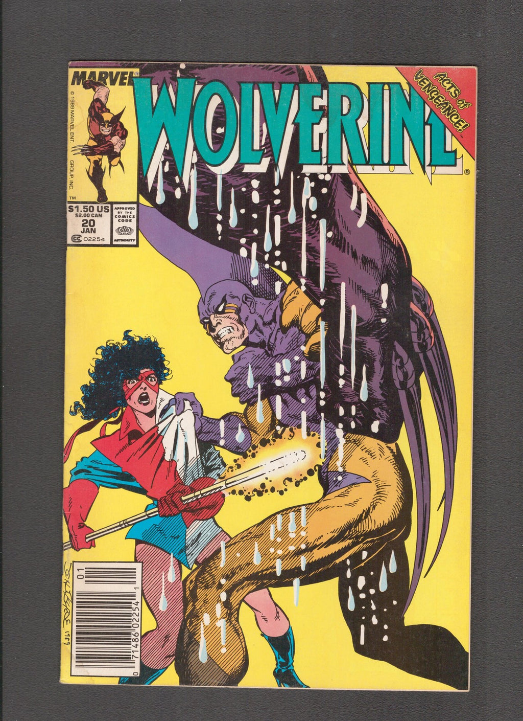 Wolverine #20 (1990) John Byrne, Archie Goodwin Marvel Comics