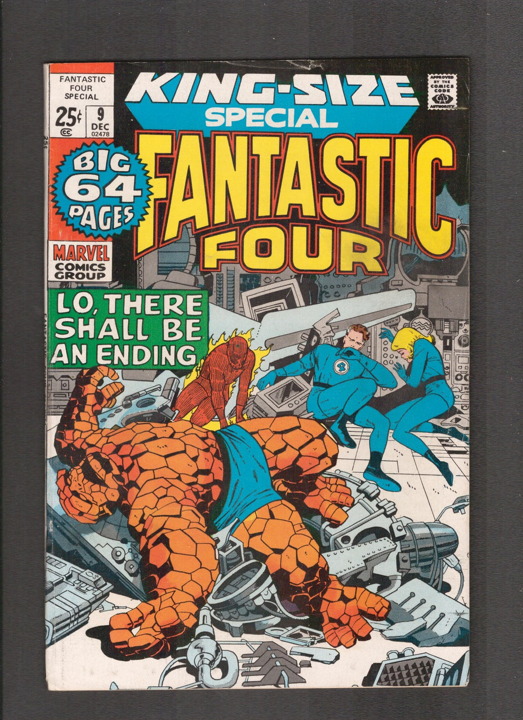 Fantastic Four King-Size #9 (1971) Jack Kirby - Stan Lee Marvel Comics