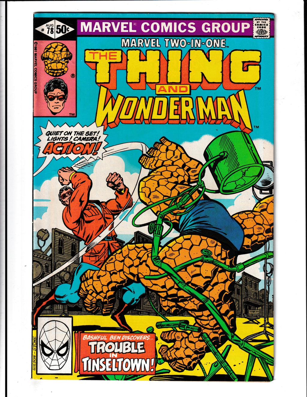Marvel Two-In-One #78 (1981) Thing and Wonderman Marvel Comics