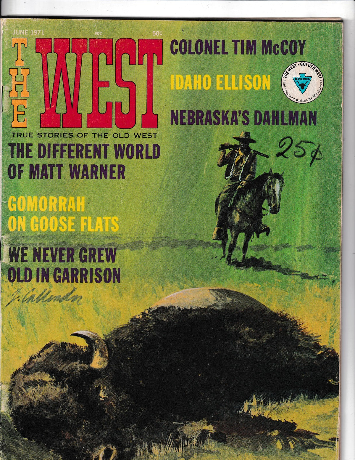 The West #0 (1971) June 1971 Western Periodicals Comics