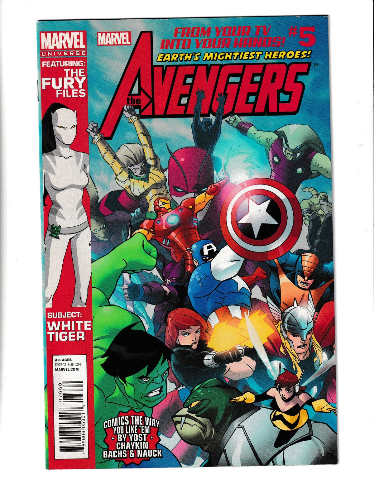 Marvel's Universe Avengers: Earth's Mightiest Heroes #5 (2012) Marvel Comics