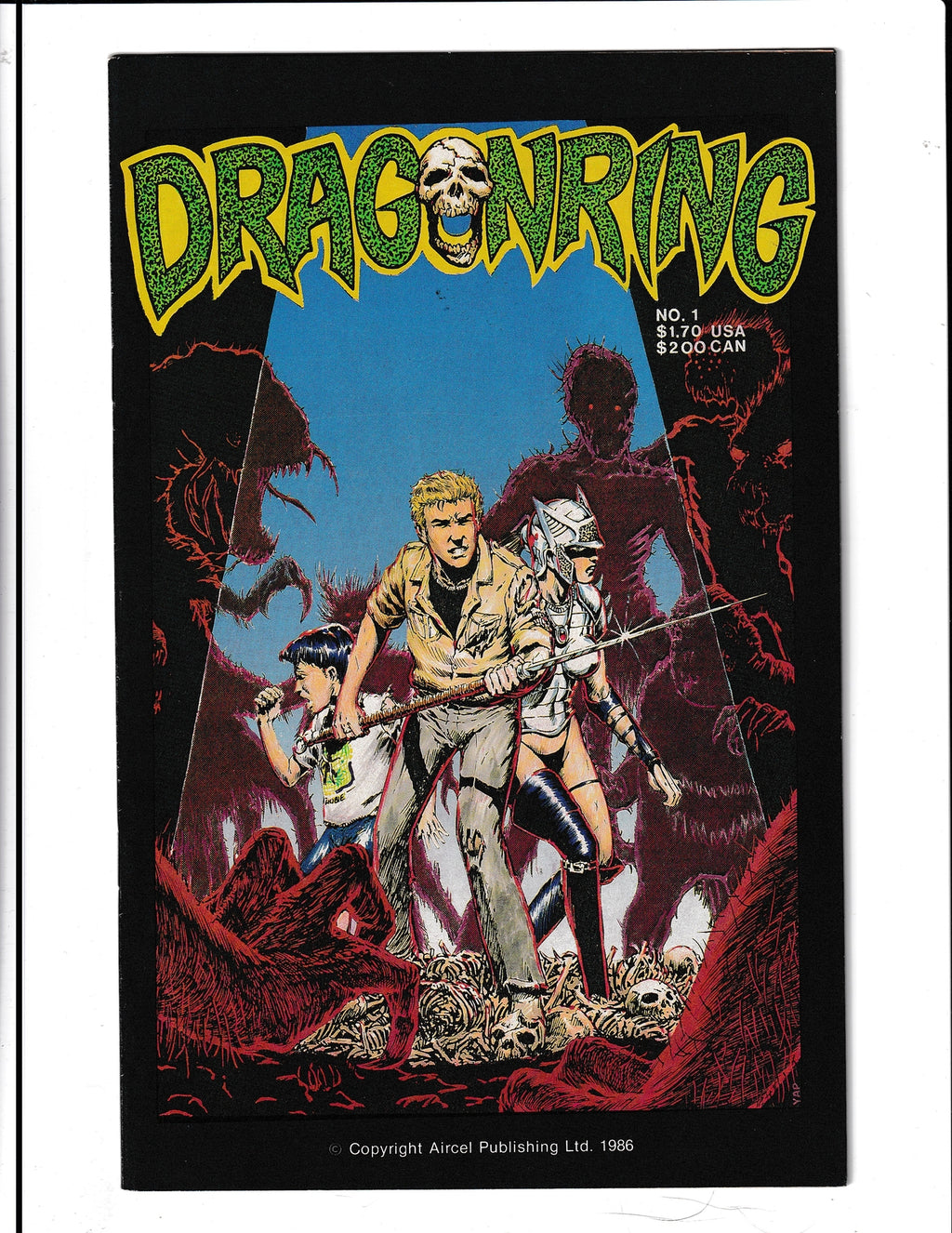 DragonRing #1 (1986) Aircel Comics SKU:361