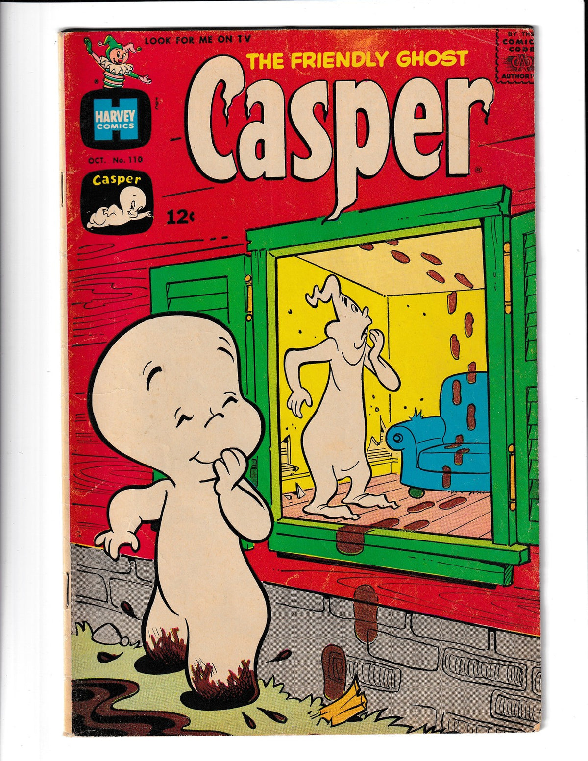 Friendly Ghost, Casper #110 (1967) Harvey Comics