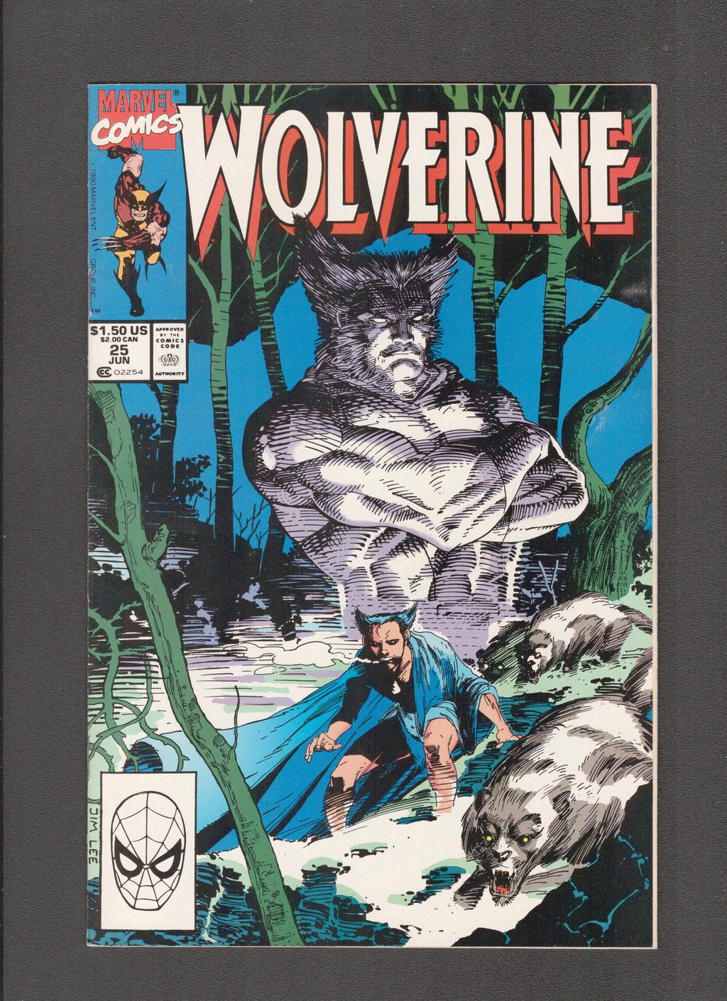 Wolverine #25 (1990) John Buscema, Jim Lee Marvel Comics