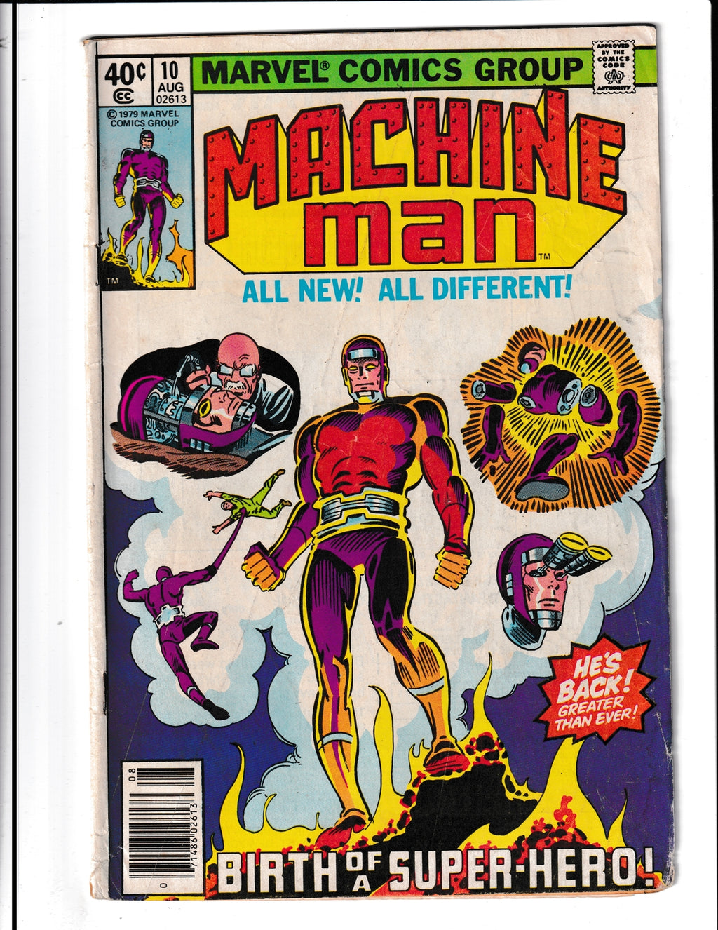 Machine Man #10 (1979) Marvel Comics SKU:751