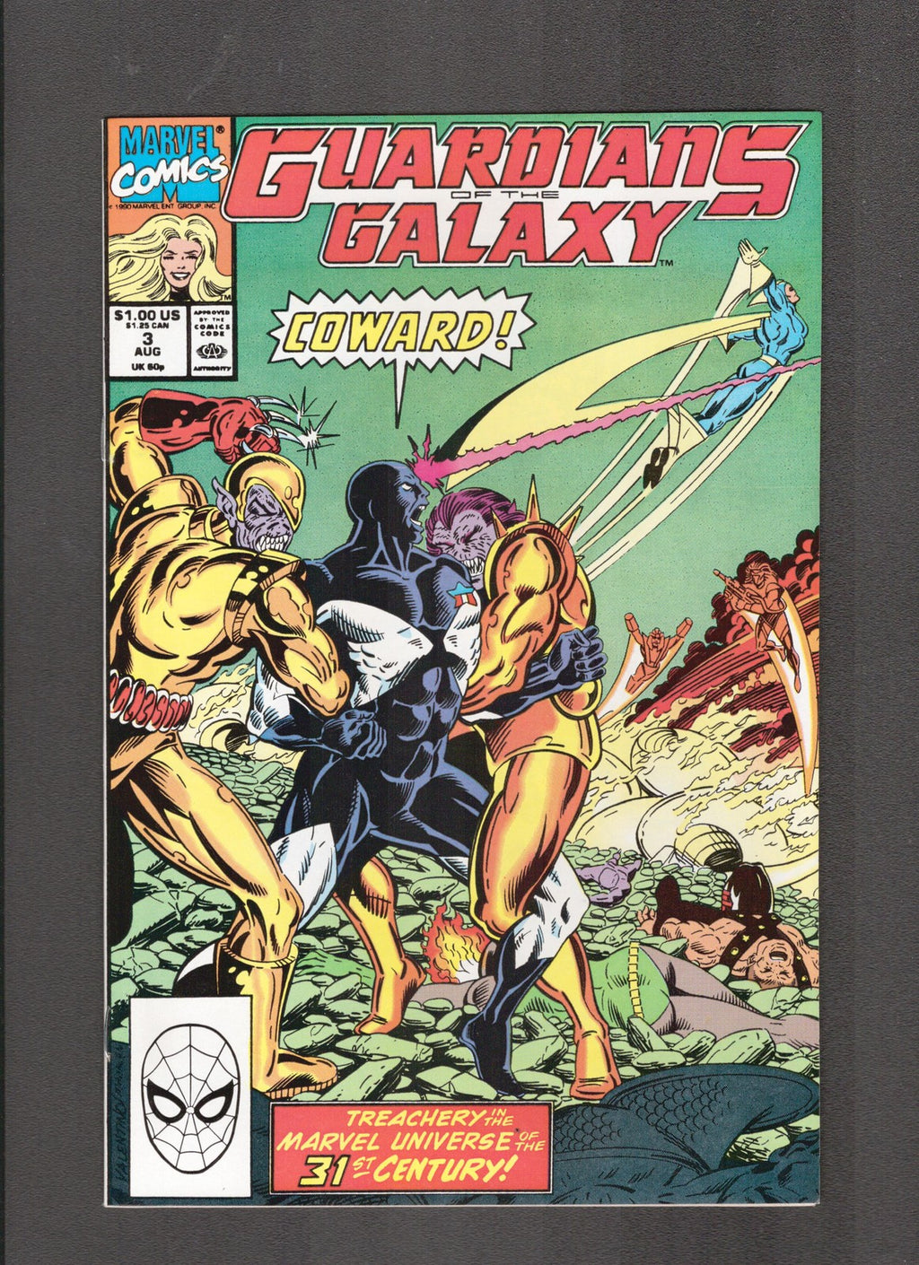 Guardians of the Galaxy #3 (1990) Jim Valentino Marvel Comics
