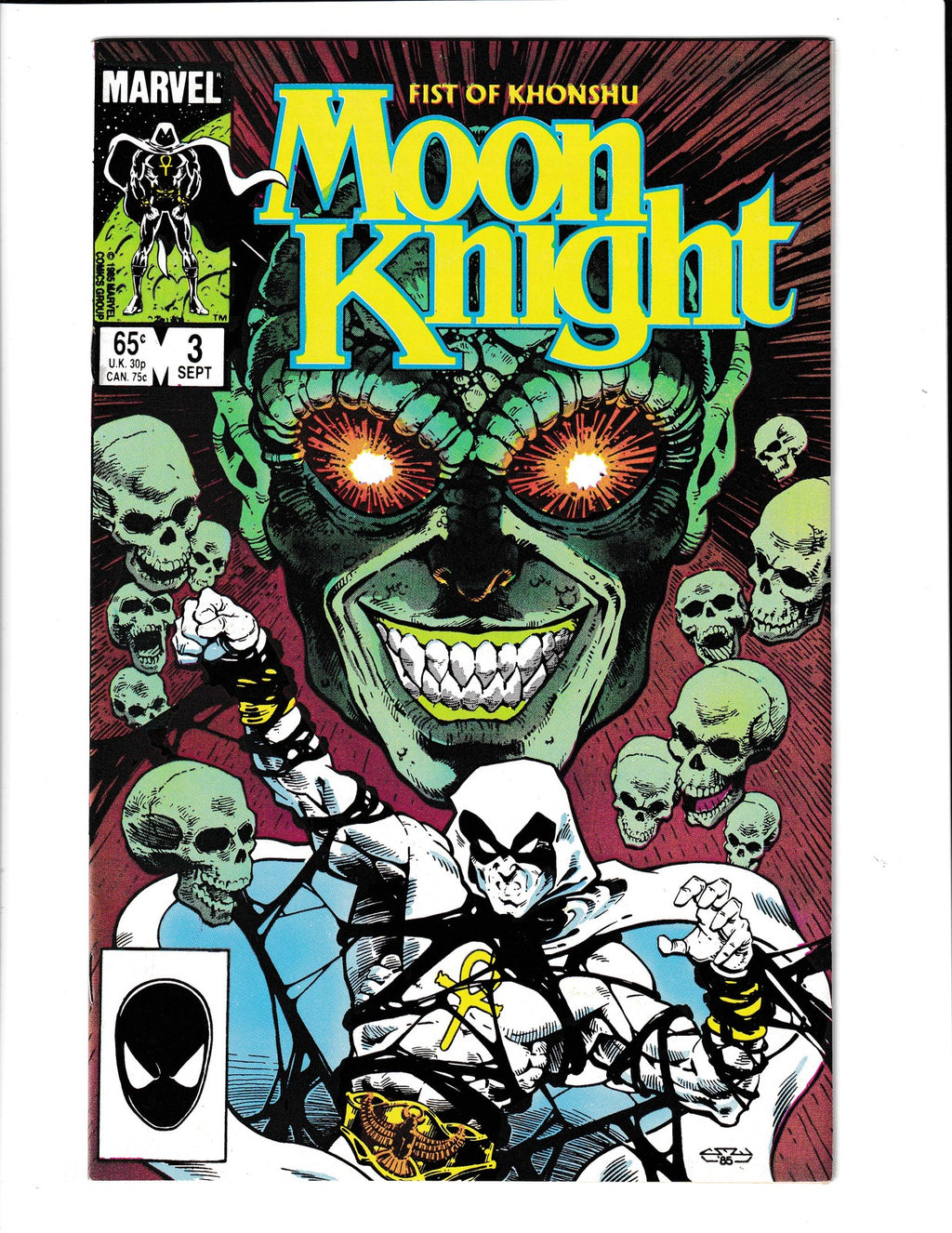 Moon Knight #3 (1985) Marvel Comics