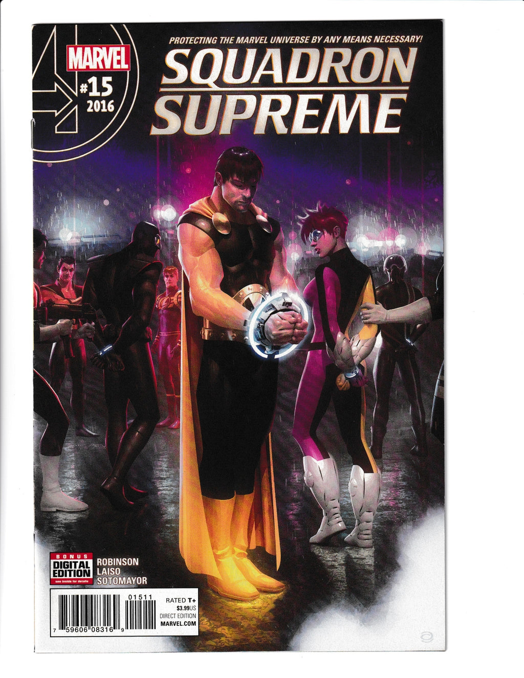 Squadron Supreme #15 (2016) Final Issue Marvel Comics