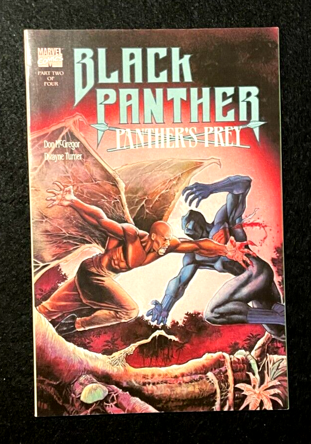 Black Panther: Panther's Prey 1-4 (1990-91) Complete Set Marvel Comics