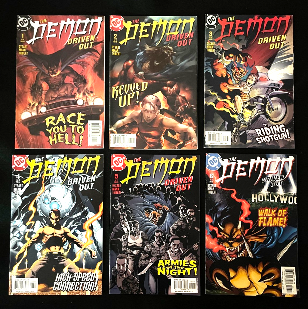 Demon: Driven Out - Complete Set of 6 - #1-6 (2003-04) DC