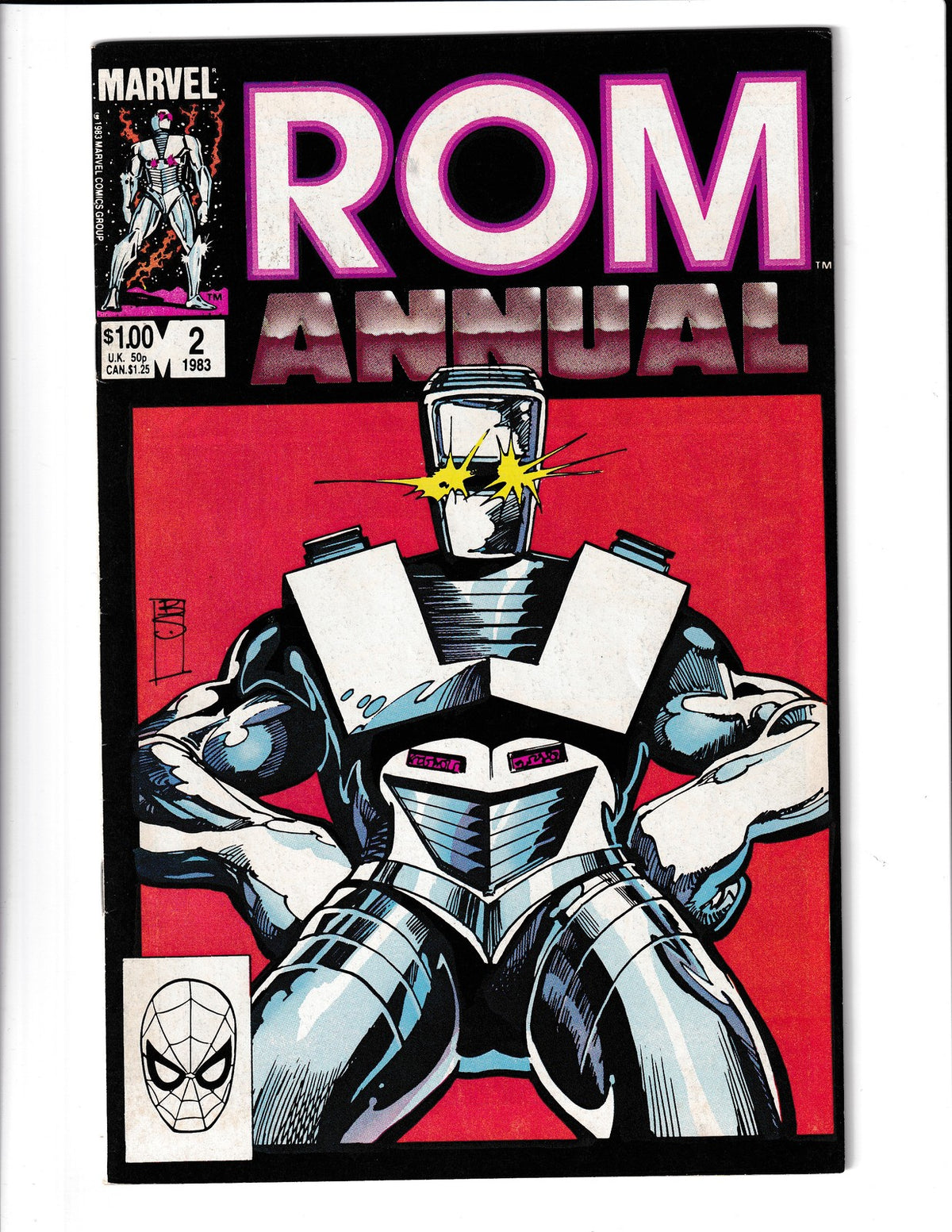 ROM Annual #2 (1983) the Spaceknight Marvel Comics