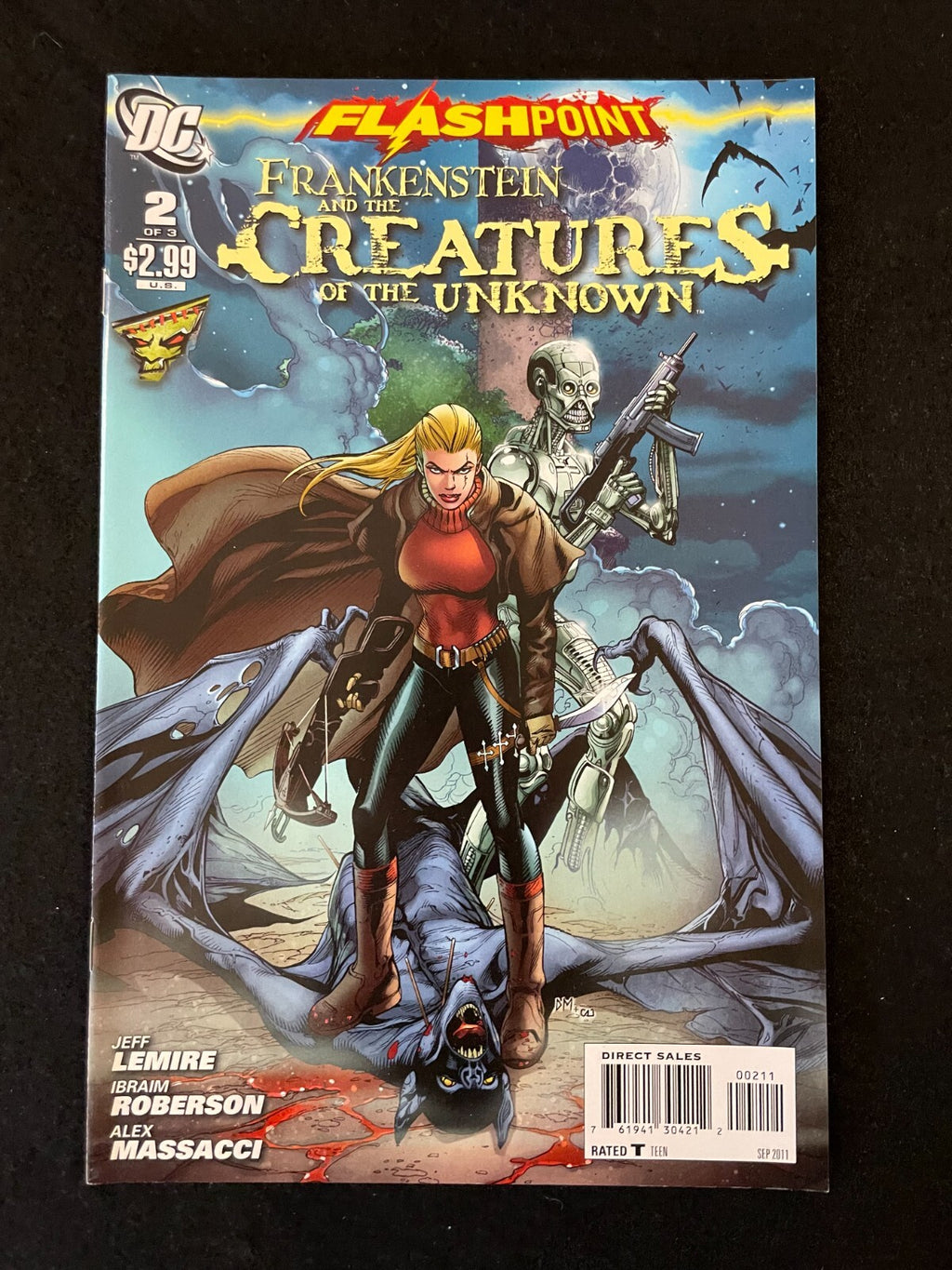 Flashpoint: Frankenstein and the Creatures of the Unknown  #1-3 (2011) DC Comics