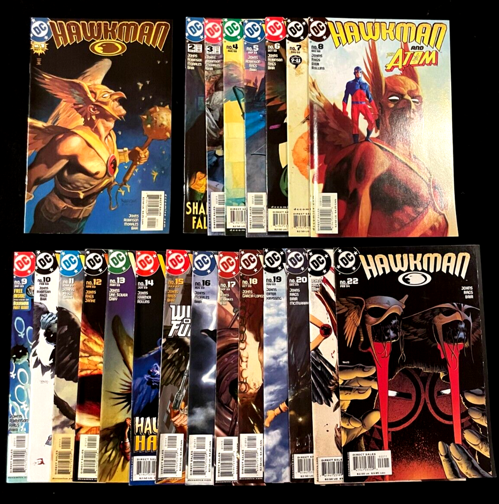 Hawkman - Run of 22 #1-22  (2002/04) DC Comics