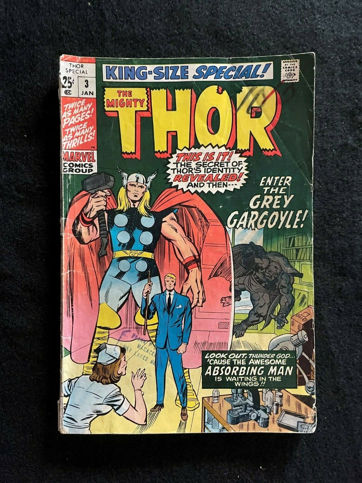 Thor King-Size Special #3 Jan 1971 Marvel Comics Group