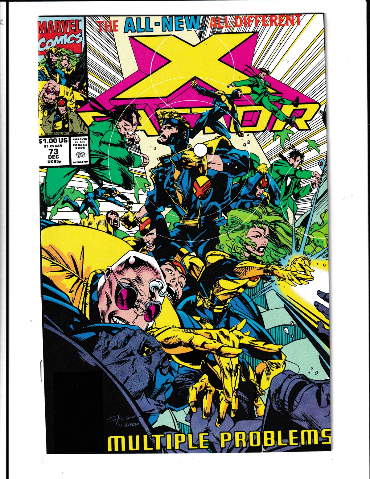 X-Factor #73 (1991) Marvel Comics SKU:1057