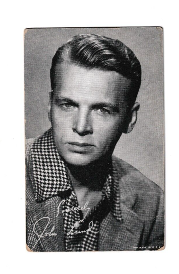 Arcade Cards 1940's - Celebrities - John Lund