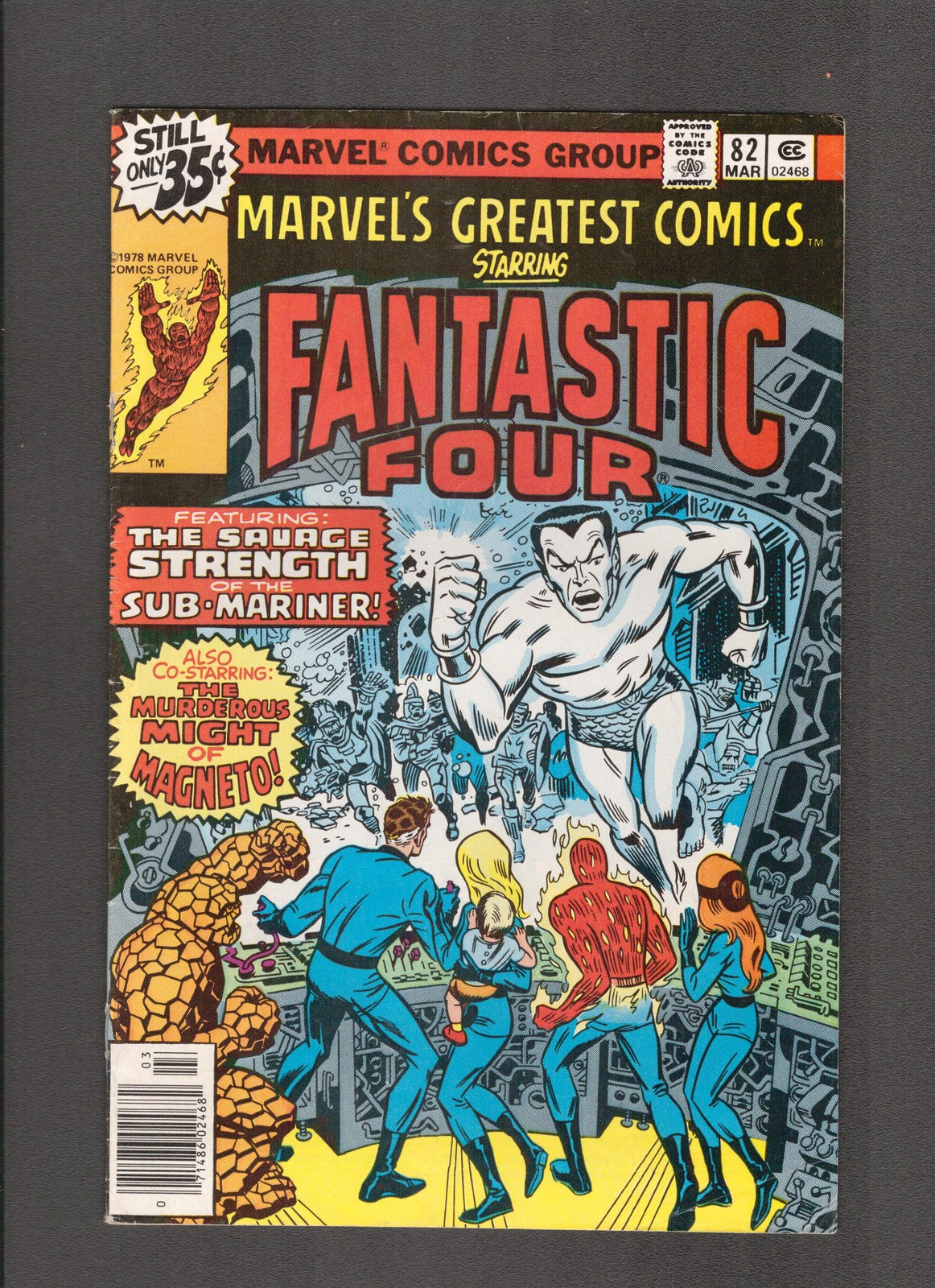 Marvel's Greatest Comics #82 (1979) Fantastic Four Marvel Comics