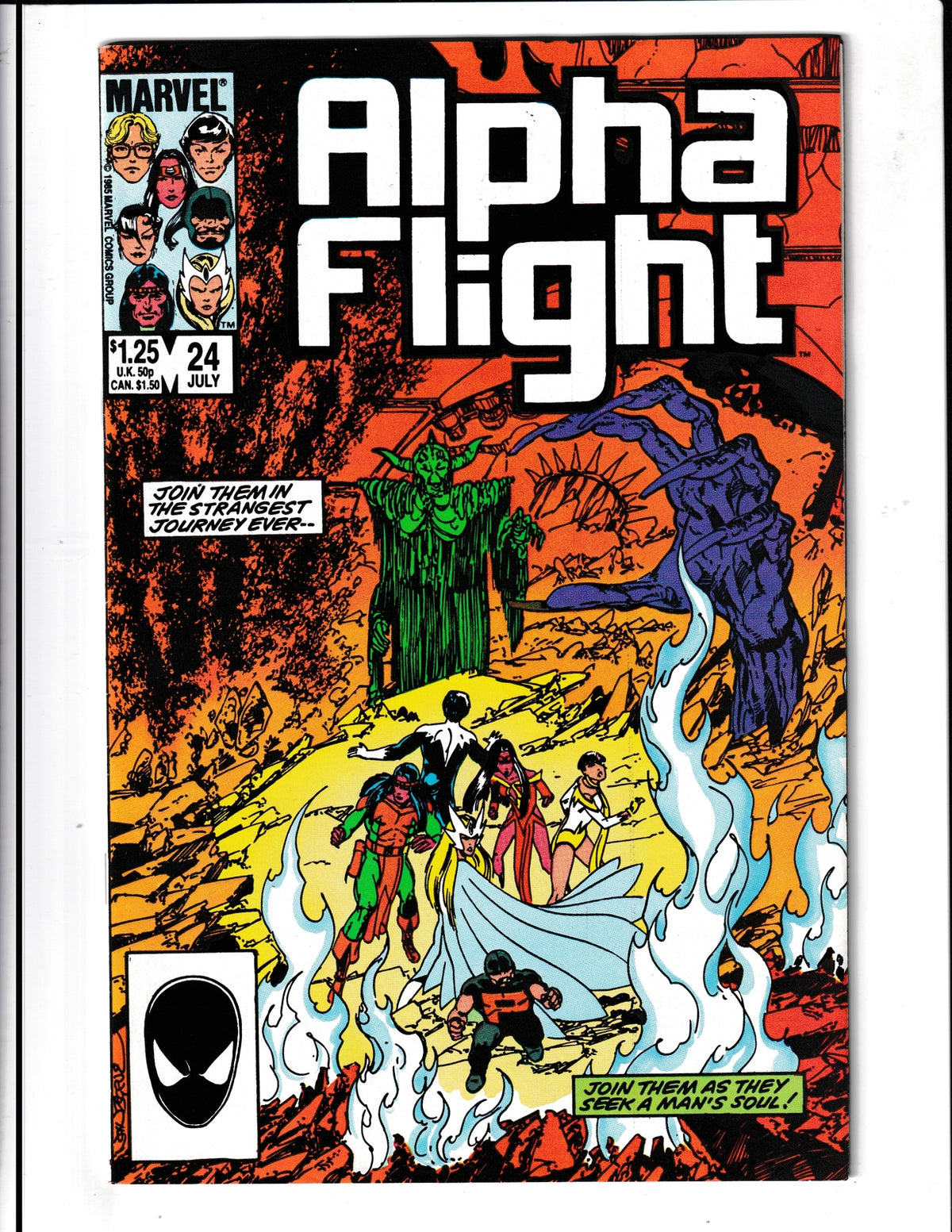 Alpha Flight #24 (1985) Marvel Comics SKU:1121