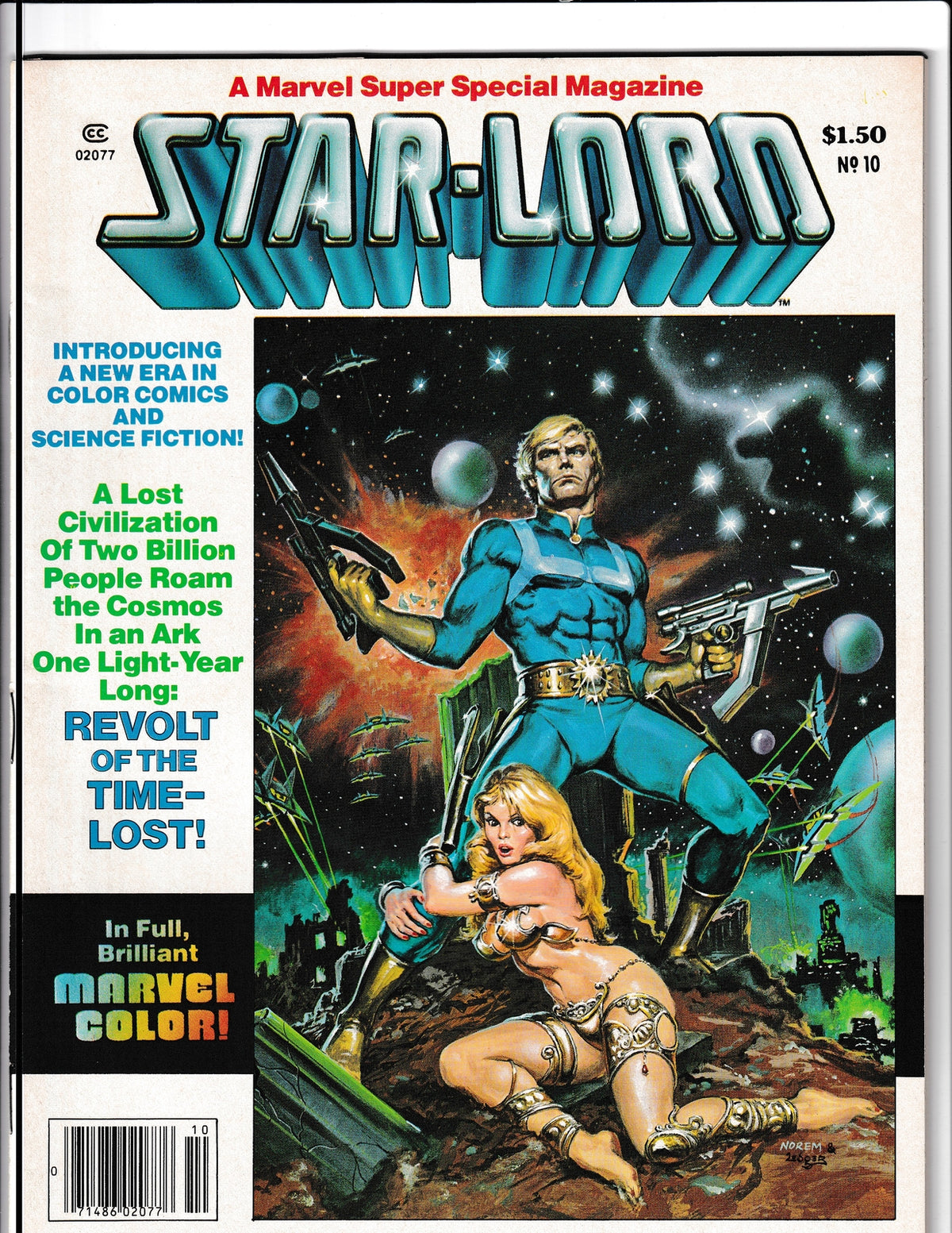 Marvel Super Special #10 (1979) 1st App of Star-Lord in Color! Marvel Comics