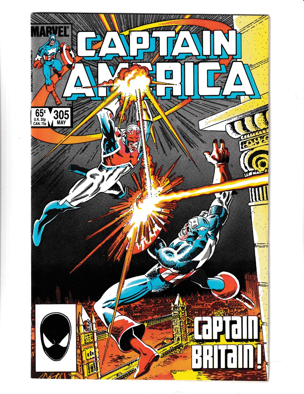 Captain America #305 (1985) HIGHER GRADE Marvel Comics