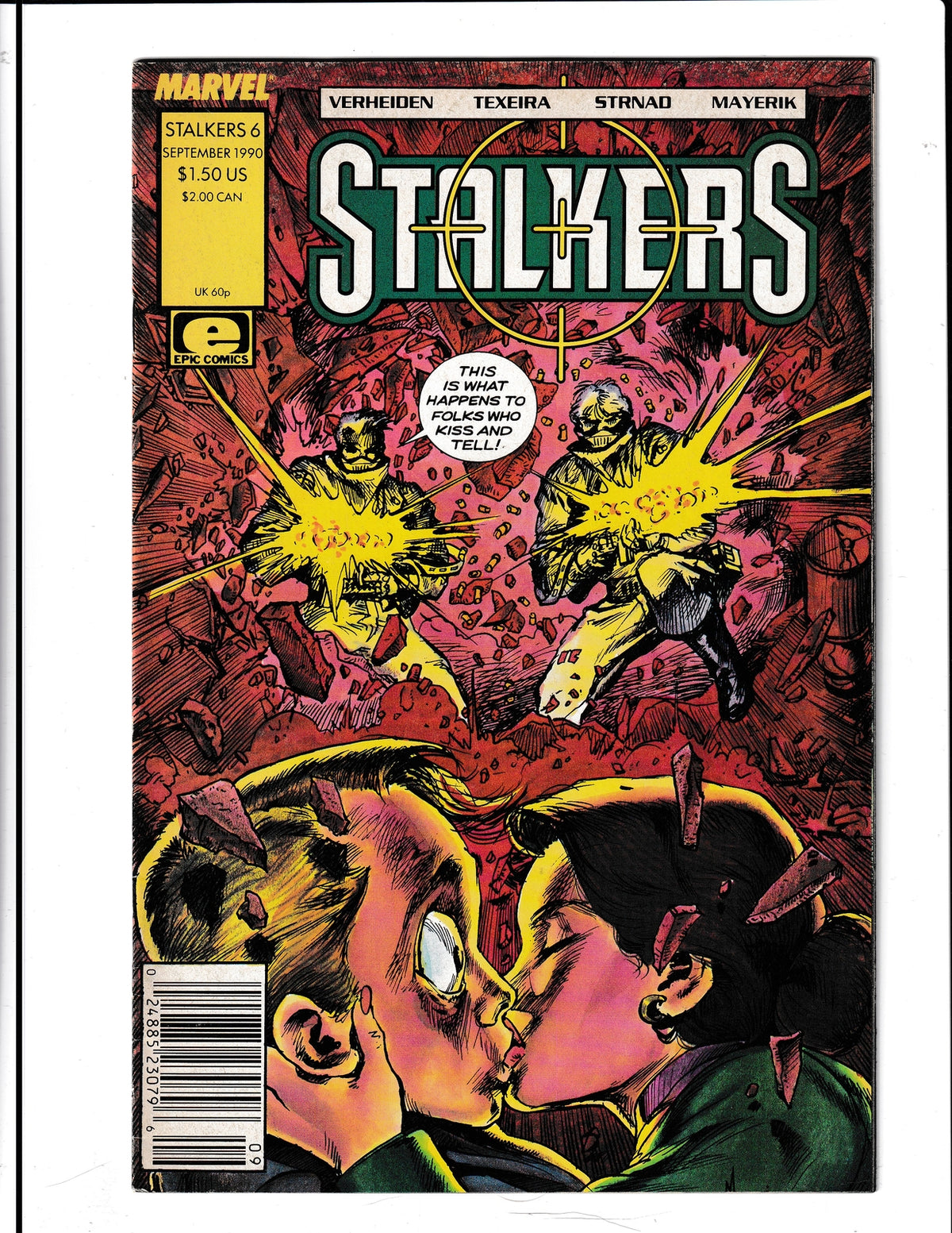 Stalkers #6 (1990) Marvel/Epic Comics
