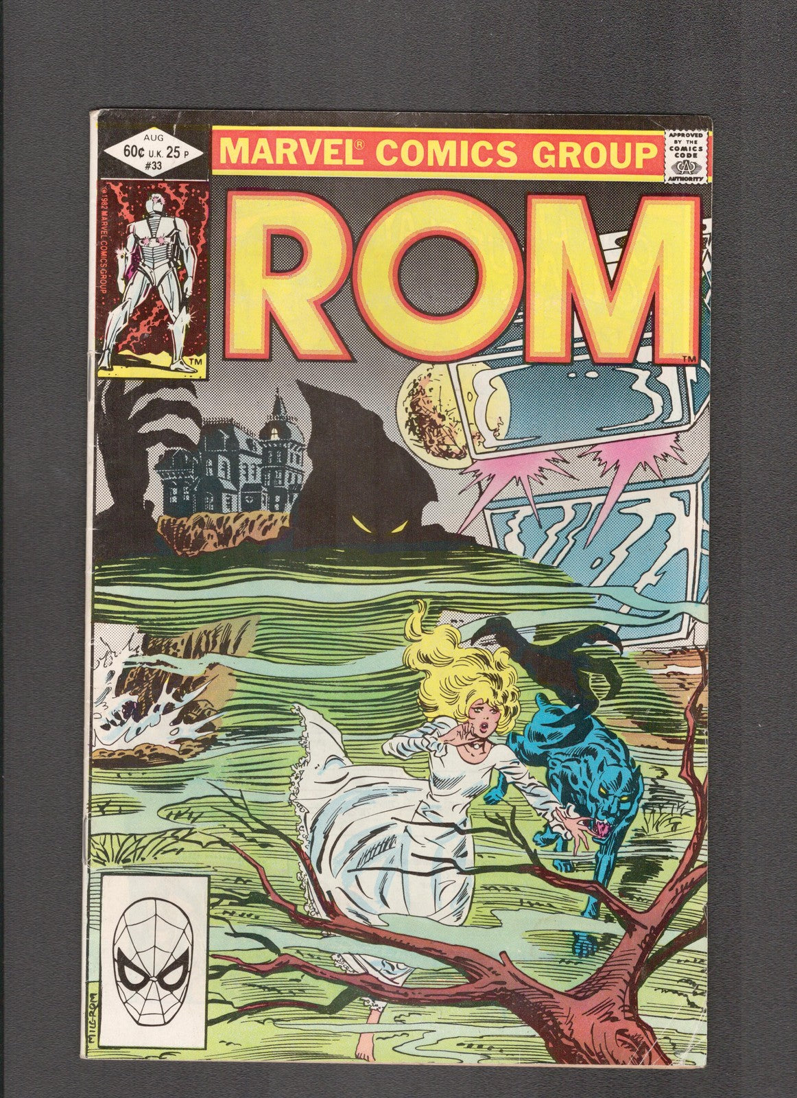 ROM #33 (1982) Spaceknight - Bill Mantlo Marvel Comics
