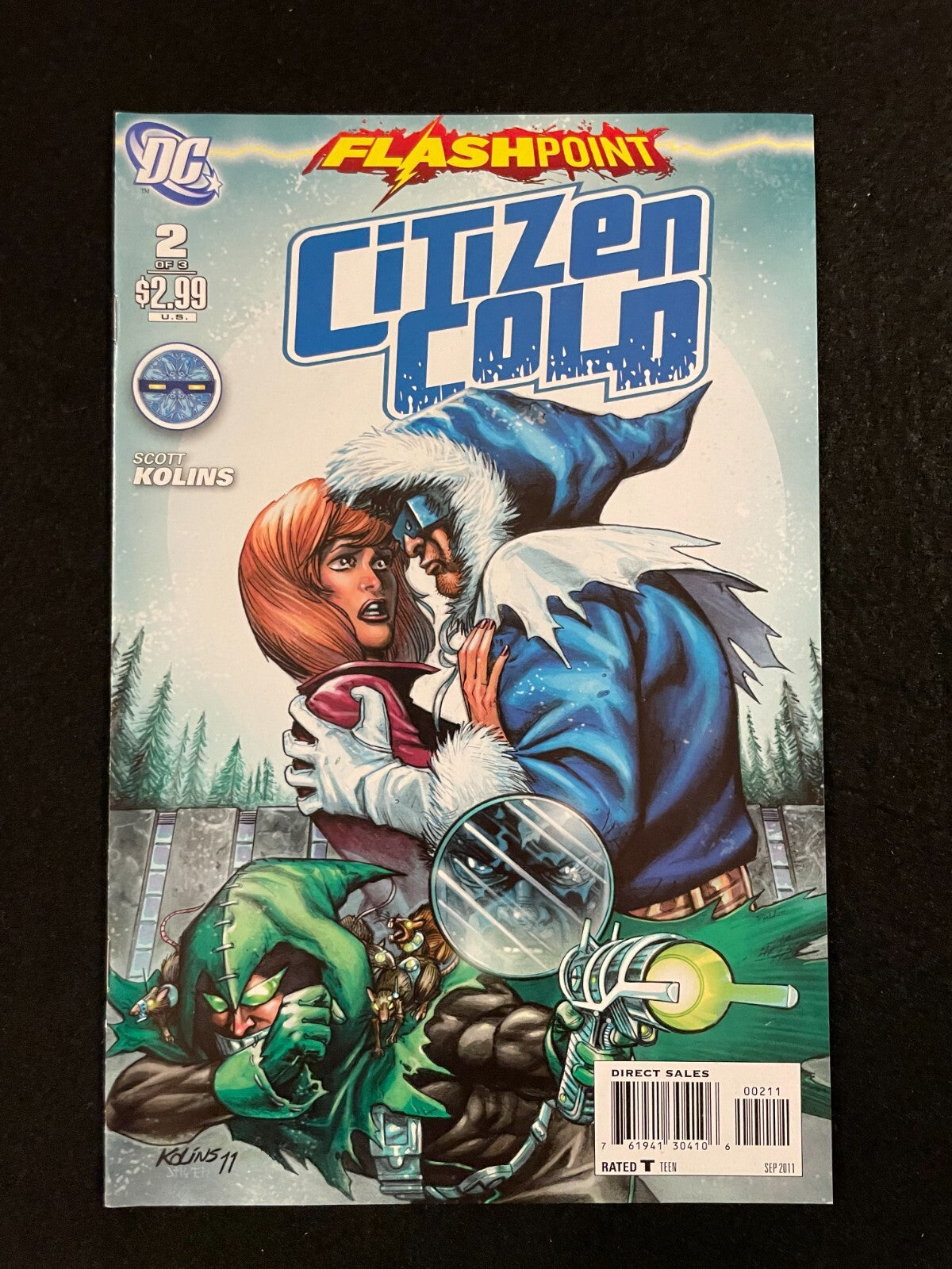 Flashpoint: Citizen Cold - Complete Set of 3 #1-3 (2011) DC Comics