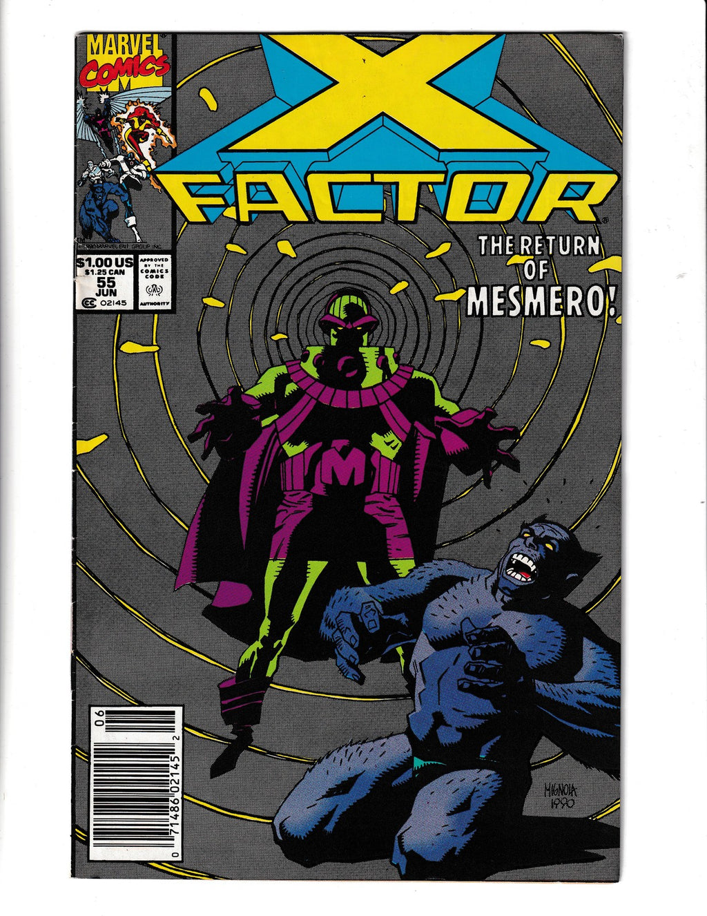 X-Factor #55 (1990) Marvel Comics