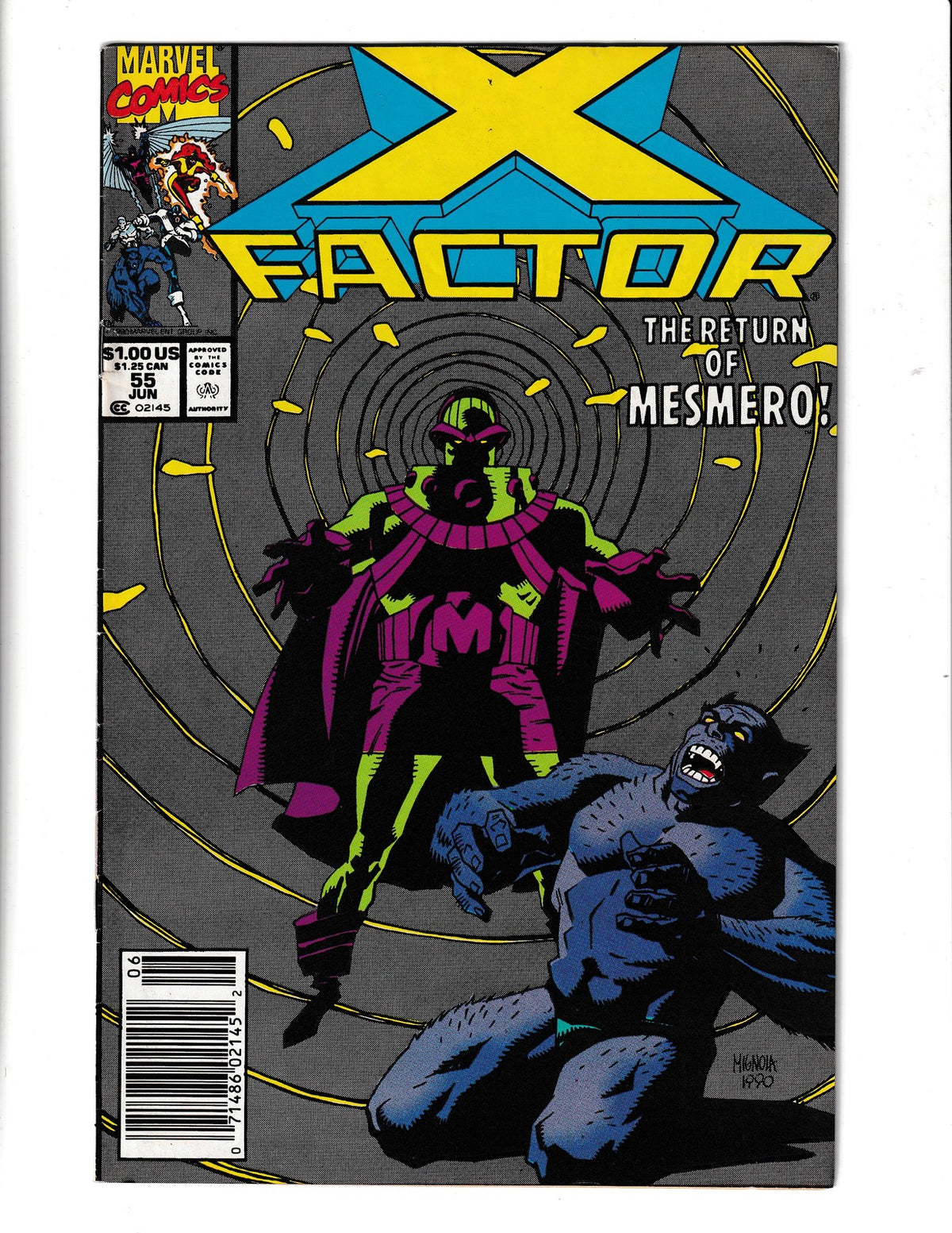 X-Factor #55 (1990) Marvel Comics