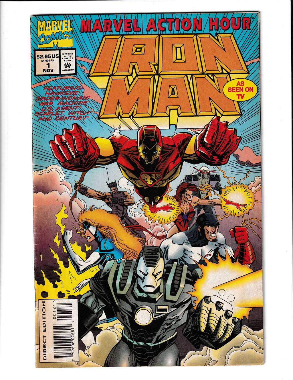 Marvel Action Hour: Iron Man #1 (1994) Marvel Comics