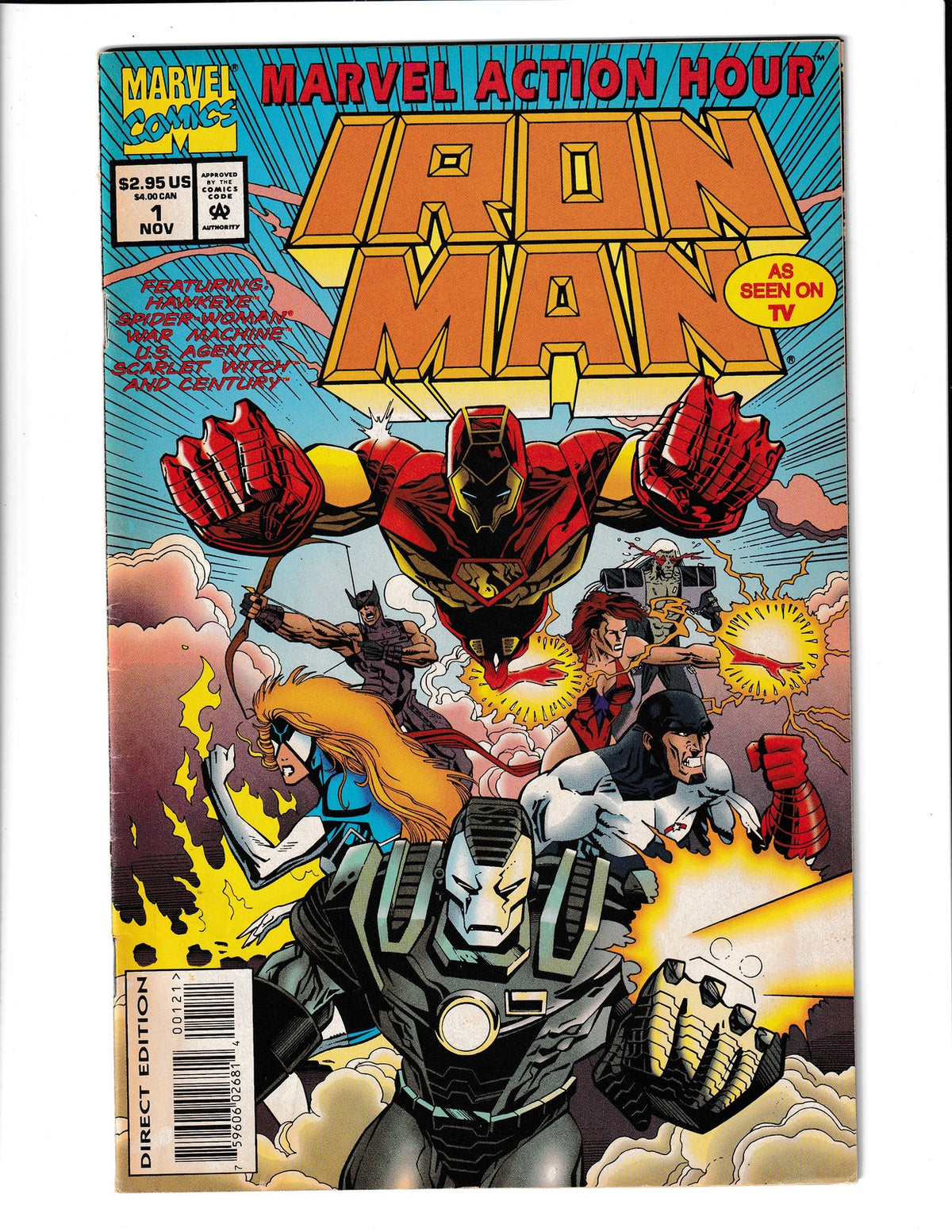 Marvel Action Hour: Iron Man #1 (1994) Marvel Comics
