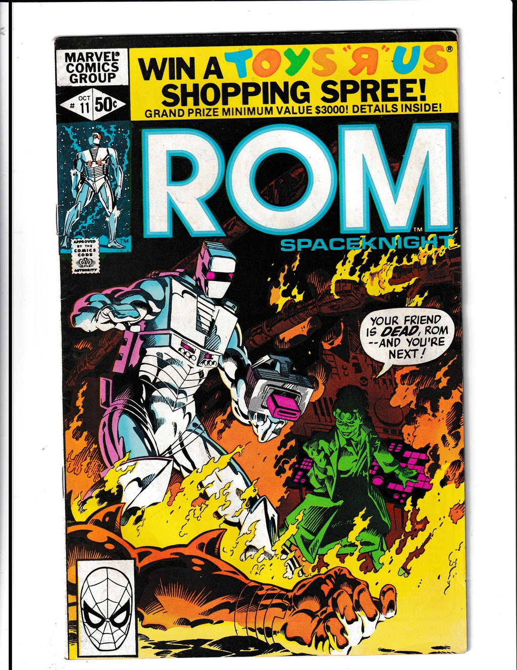 ROM #11 (1980) Marvel Comics SKU:580